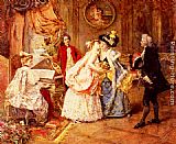 Arrival Paintings - The Arrival by Eduardo Leon Garrido